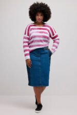 Ulla Popken Džinsinis Sijonas - Image 4