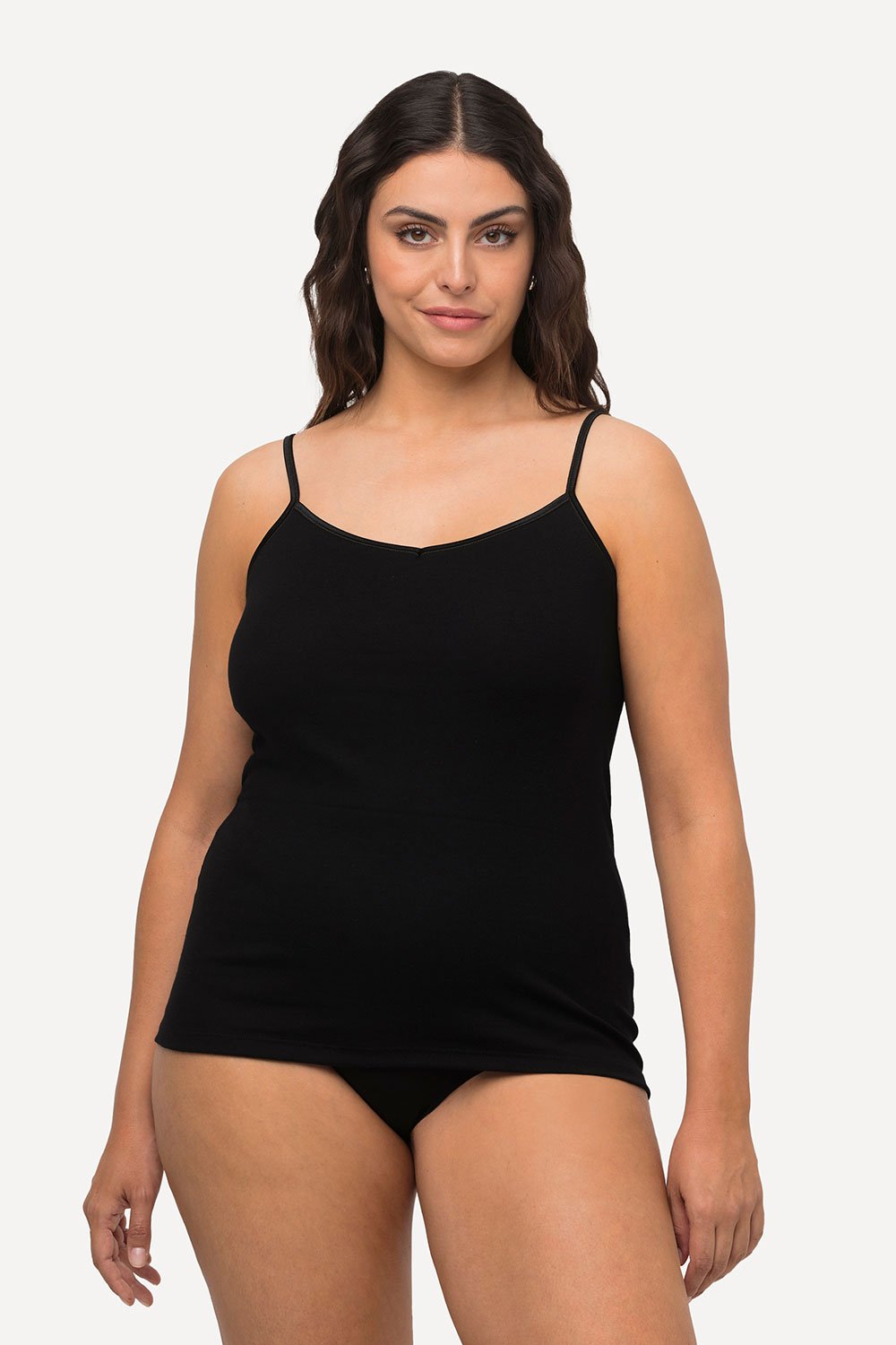 821328100_model_g_01 Ulla Popken Apatiniai Marškinėliai - Image 1