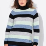 Ulla Popken Megztinis Aukštu Kaklu