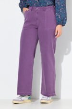 Ulla Popken Platūs Džinsai