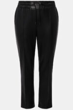 Ulla Popken Dirbtinės Odos Kelnės - Image 5