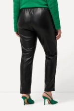 Ulla Popken Dirbtinės Odos Kelnės - Image 2