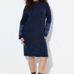 Ulla Popken Megzta Suknelė