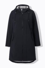 moteriska flisine ilga striuke su gobtuvu