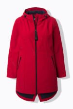 raudona neperslampanti striuke su flisiniu pamusalu moterims