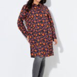 spalvota tunika dideli dydziai