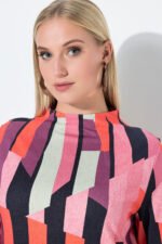 viskozes spalvinga suknele