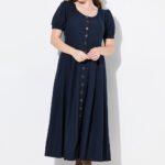 tamsiai melyna sagomis uzsagstoma maxi suknele