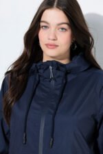 demisezonine striuke lietpaltis moterims