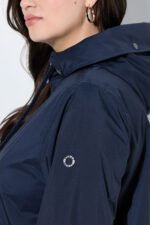 demisezonine striuke lietpaltis moterims