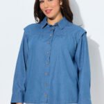 dzinsine palaidine plius dydis