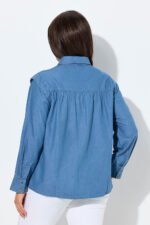 dzinsine palaidine plius dydis