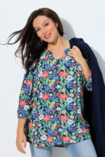 viskozes tunika su geliu motyvais