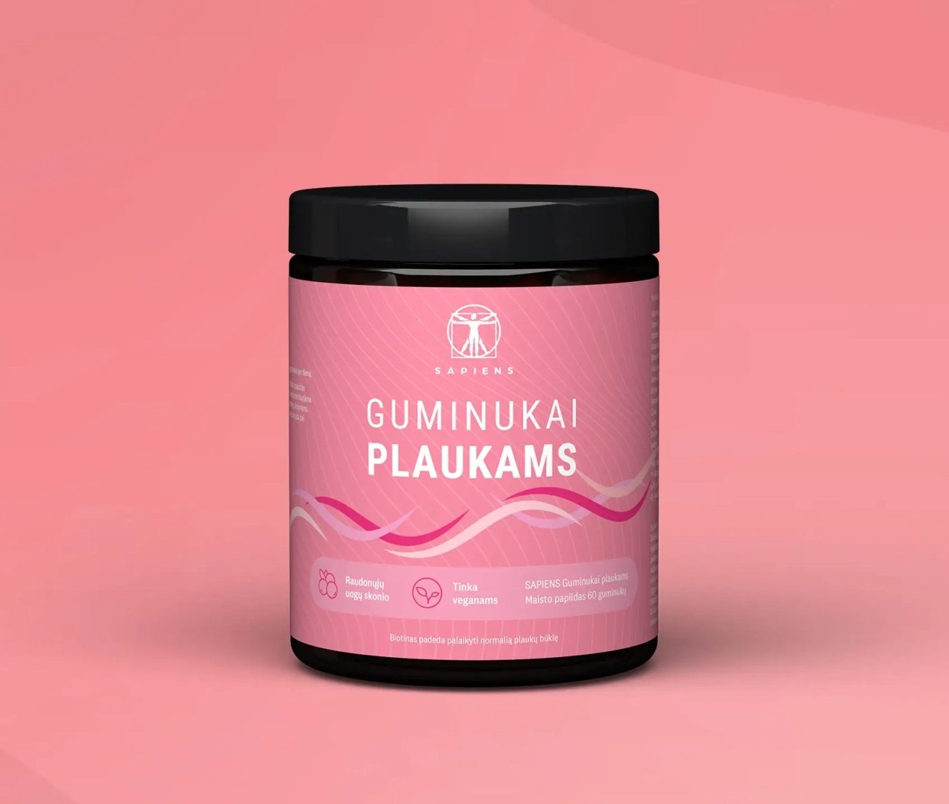 Guminukai plaukams 60 guminuku