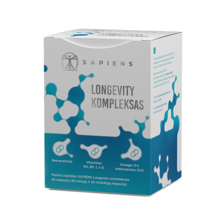 Longevity kompleksas 60 kapsuliu