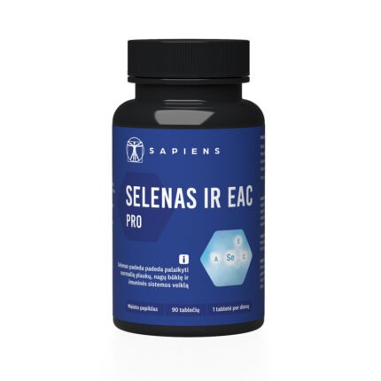 Selenas ir EAC PRO 90 tableciu