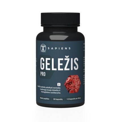 Geležis 60 kapsuliu