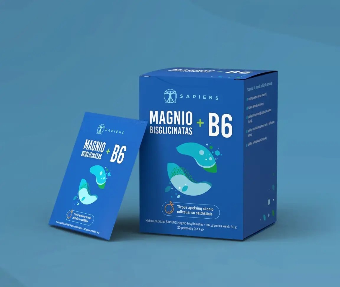 2405_photo_l Magnio bisglicinatas + B6, 20 paketeliu