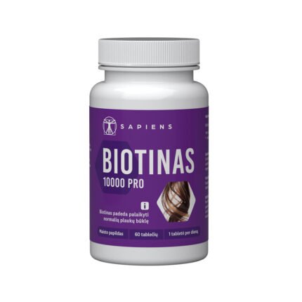 Biotinas 10000 PRO, 60 tab.