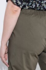 zalsvos moteriskos kelnes elastingu liemeniu