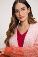 rozinis kardiganas