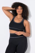 juoda sportine liemenele moterims sportui